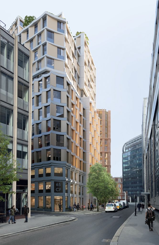 CGI of the PBSA development at 65 Crutched Friars | PBSA News
