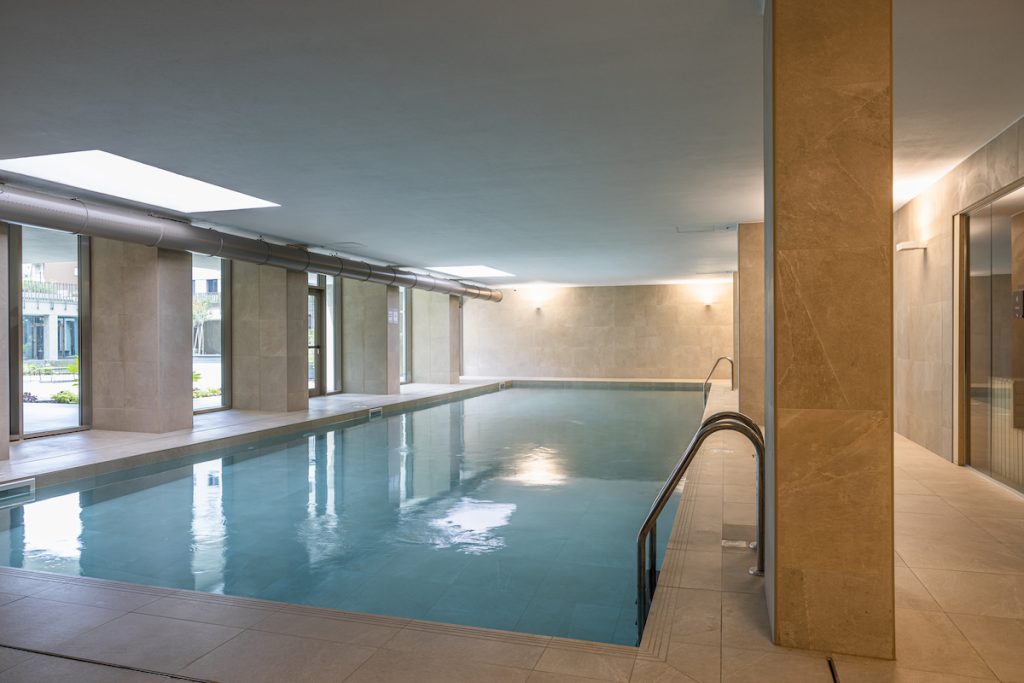 Swimming pool at one of the schemes | Rhize Capital | Collegiate | PBSA News
