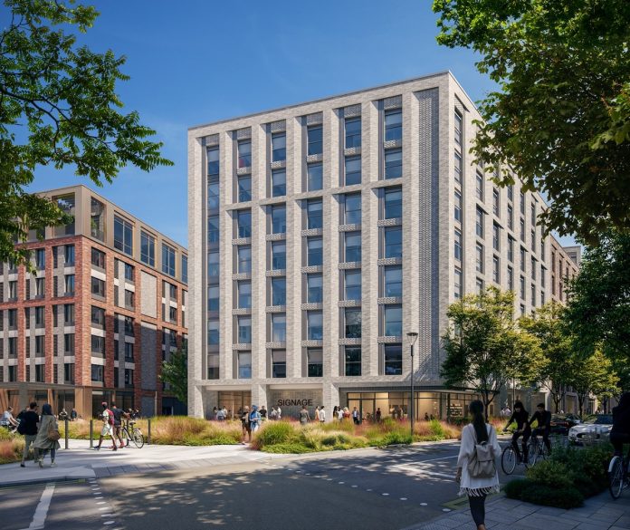 The second student accommodation building at The Island Quarter scheme in Nottingham | PBSA News The second student accommodation building at The Island Quarter scheme in Nottingham | PBSA News