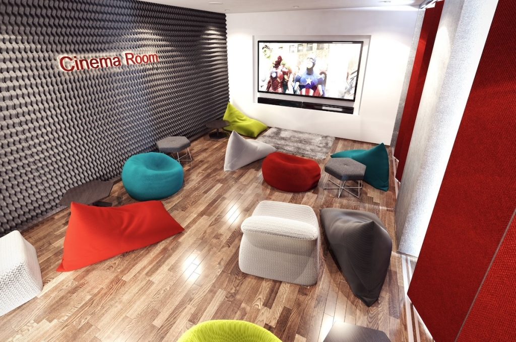 Cinema Room at the Deakin's Yard scheme | PBSA News