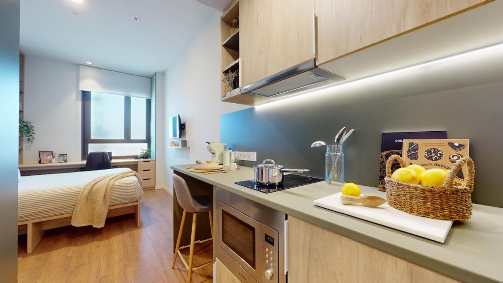 Studio apartment - Nido Malvarrosa | Nido Living | PBSA News