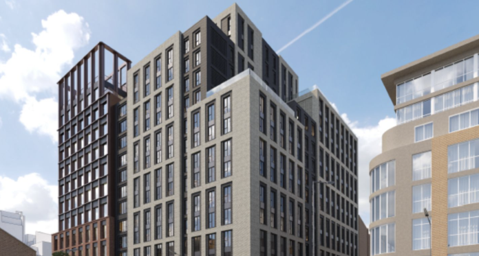 CGI of Queen's Univerity's new student accommodation development | PBSA News CGI of Queen's Univerity's new student accommodation development | PBSA News