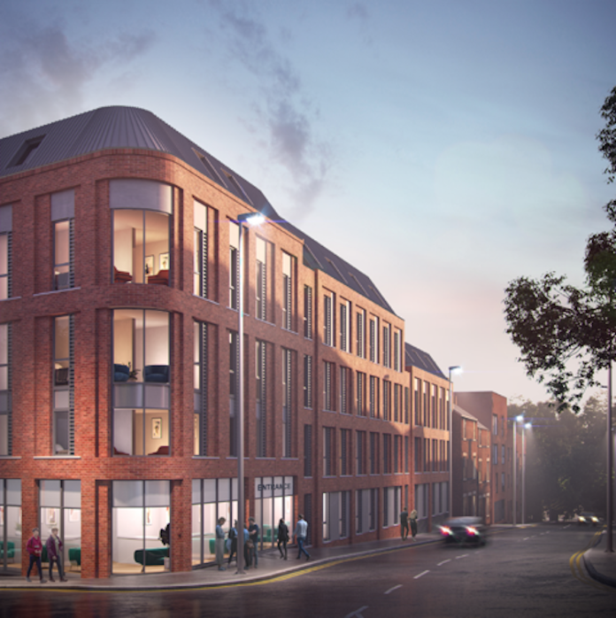 CGI of the new scheme in Nottingham that Atelier has provided a loan for | PBSA News CGI of the new scheme in Nottingham that Atelier has provided a loan for | PBSA News