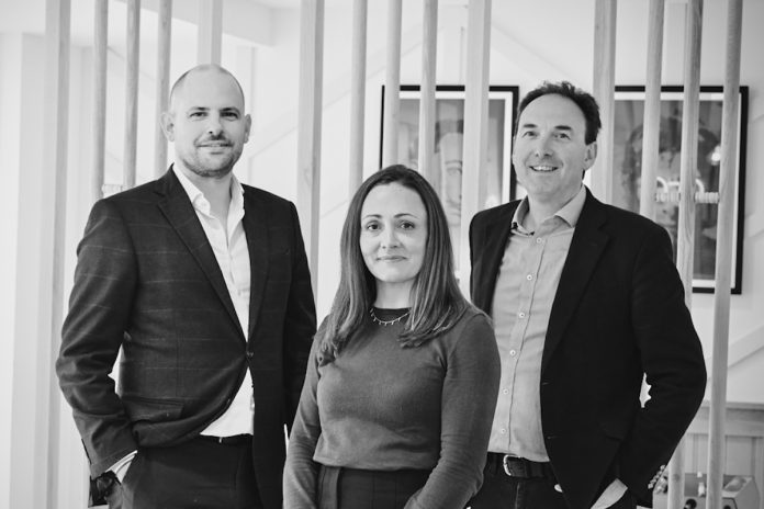 Pictured left to right: Sam Ball, Rachel Pengilley and James Pullan, Beachrock | PBSA News Pictured left to right: Sam Ball, Rachel Pengilley and James Pullan, Beachrock | PBSA News