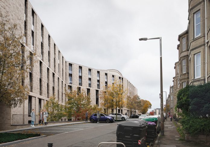 CGI of Glencairn's PBSA scheme on Dundee Street/Dundee Terrace in Edinburgh. CGI of Glencairn's PBSA scheme on Dundee Street/Dundee Terrace in Edinburgh.