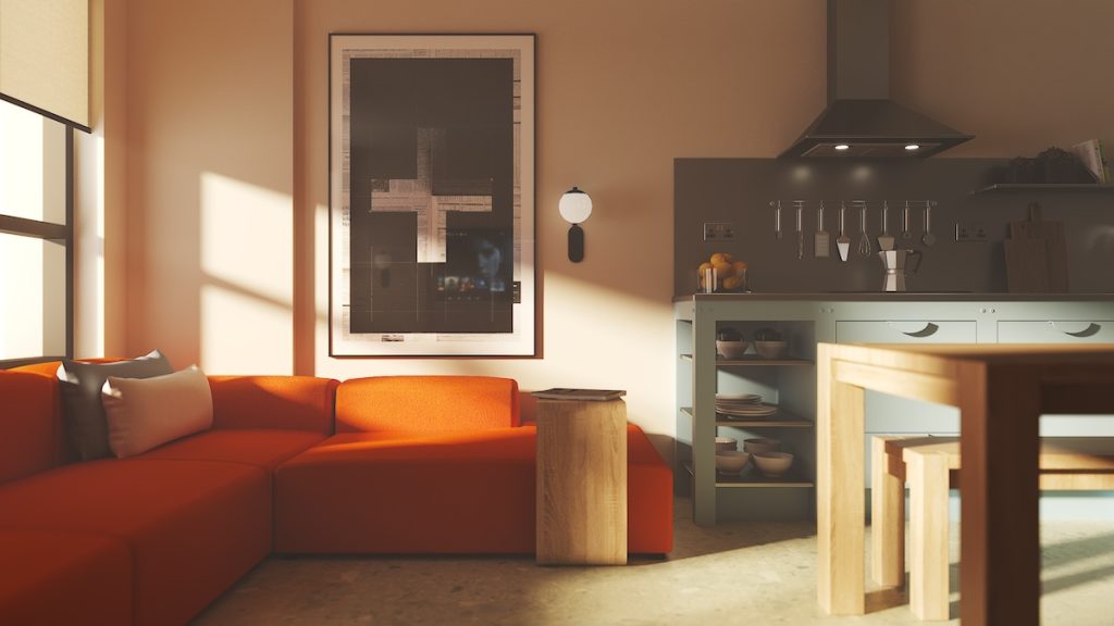 Vita's House of Social kitchen and seating area | PBSA News