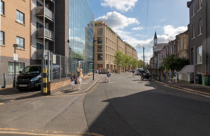 Grove Crescent in Stratford. Watkin Jones and Housing Group Partnership's joint venture will deliver the scheme | PBSA News Grove Crescent in Stratford. Watkin Jones and Housing Group Partnership's joint venture will deliver the scheme | PBSA News