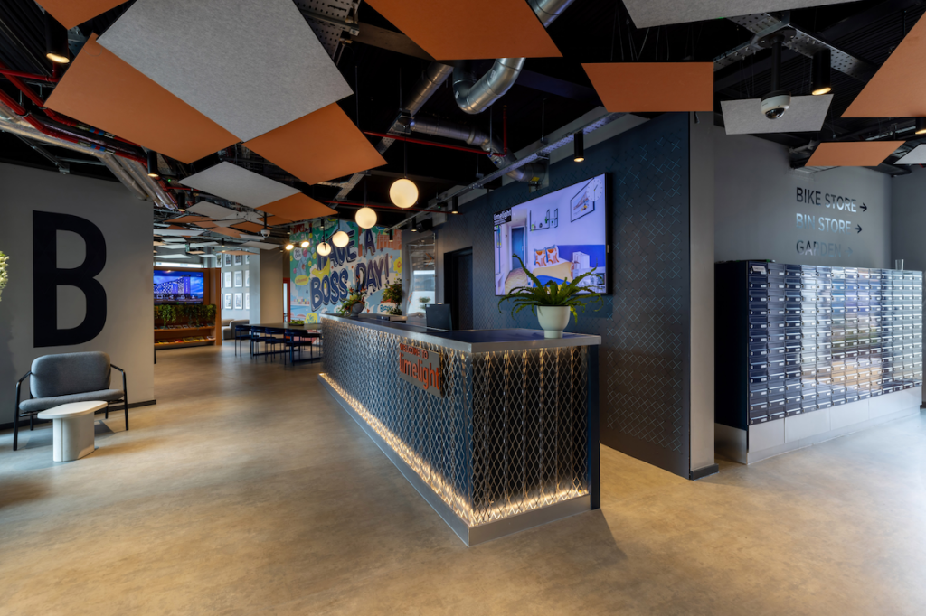 Limelight student accommodation scheme entrance area | PBSA News