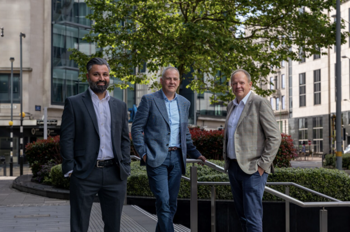 Pictured left to Right: Priesh Soni, Richard Potts and Ed Wootton, Torsion Construction | PBSA News Pictured left to Right: Priesh Soni, Richard Potts and Ed Wootton, Torsion Construction | PBSA News