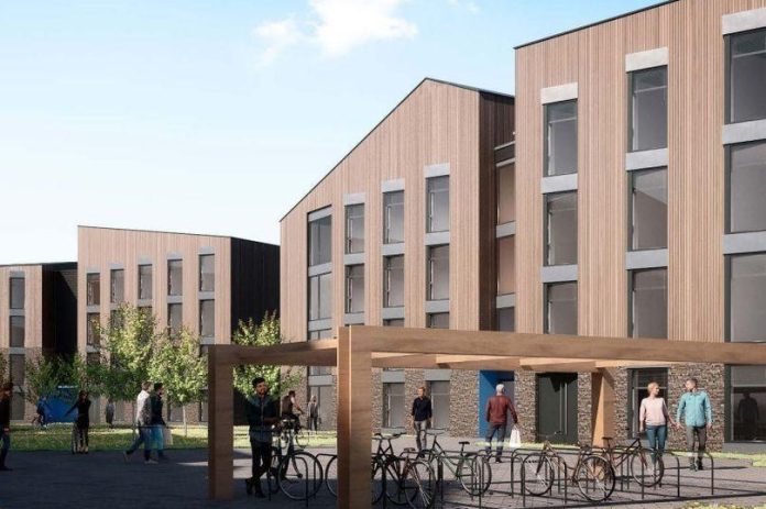 The Halo Village development. Verto has secured planning for the scheme which will be the world's first zero-carbon scheme | PBSA News The Halo Village development. Verto has secured planning for the scheme which will be the world's first zero-carbon scheme | PBSA News