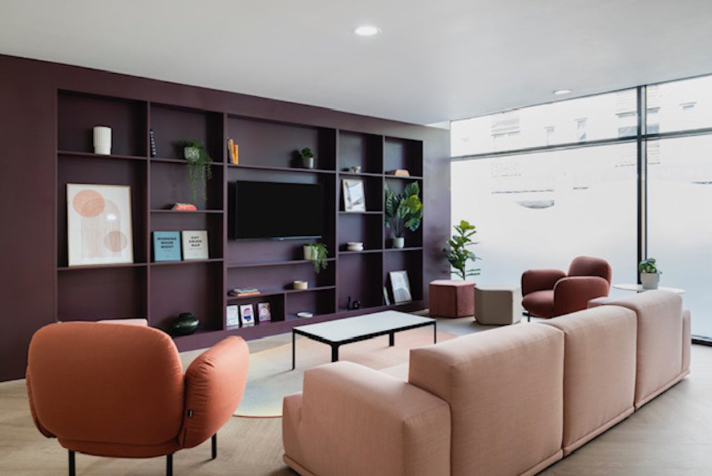 Lounge area - Kingston Plaza | Watkin Jones | Fresh | PBSA News