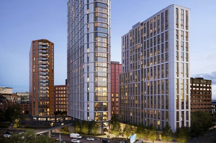 Concept image of KS4, Harrison Street and CA Ventures' Lisbon Street PBSA in Leeds | PBSA News Concept image of KS4, Harrison Street and CA Ventures' Lisbon Street PBSA in Leeds | PBSA News