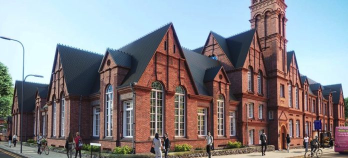 Architect's drawing of Cross Country Partners and Ilkeston Ltd's PBSA scheme | PBSA News Architect's drawing of Cross Country Partners and Ilkeston Ltd's PBSA scheme | PBSA News