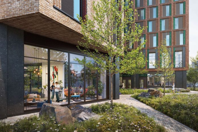 Downing's proposed Armoury Way student accommodation development | PBSA News
