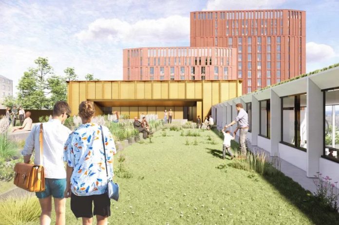 Artist impression of Scottish Opera's proposed HQ and PBSA | PBSA News Artist impression of Scottish Opera's proposed HQ and PBSA | PBSA News