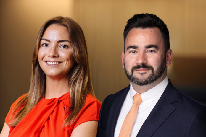 Pippa Betts and Andrew Dignum from Hampshire Trust Bank (HTB) | PBSA News Pippa Betts and Andrew Dignum from Hampshire Trust Bank (HTB) | PBSA News
