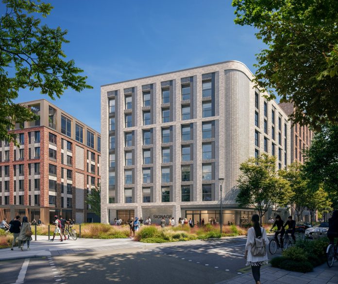 Architect's renderings of Conygar's The Island Quarter PBSA scheme in Nottingham | PBSA News Architect's renderings of Conygar's The Island Quarter PBSA scheme in Nottingham | PBSA News