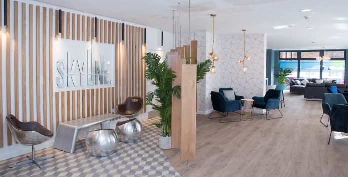 Communal space at the Skyline student accommodation scheme, one of the schemes acquired by Goldman Sachs and Generation Partners | PBSA News Communal space at the Skyline student accommodation scheme, one of the schemes acquired by Goldman Sachs and Generation Partners | PBSA News