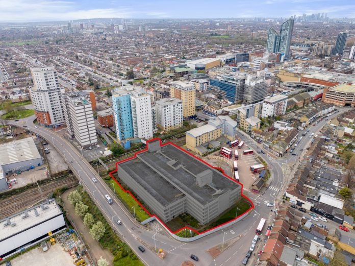 Q Developments Ilford PBSA | PBSA News The Ley Street Car Park site (outlined in red) has been acquired by Q Developments with plans to include student accommodation | PBSA News