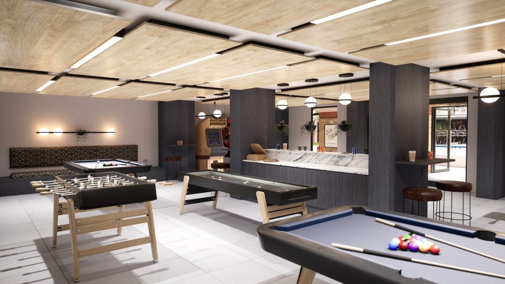 The Fabric Works games lounge | PBSA News