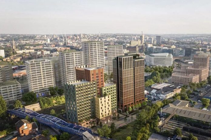 Bristol's Temple Quarter PBSA | PBSA News The first complete CGI of Bristol's Temple Quarter transformation, which includes Cubex's proposed PBSA scheme (forefront on the right) | PBSA News