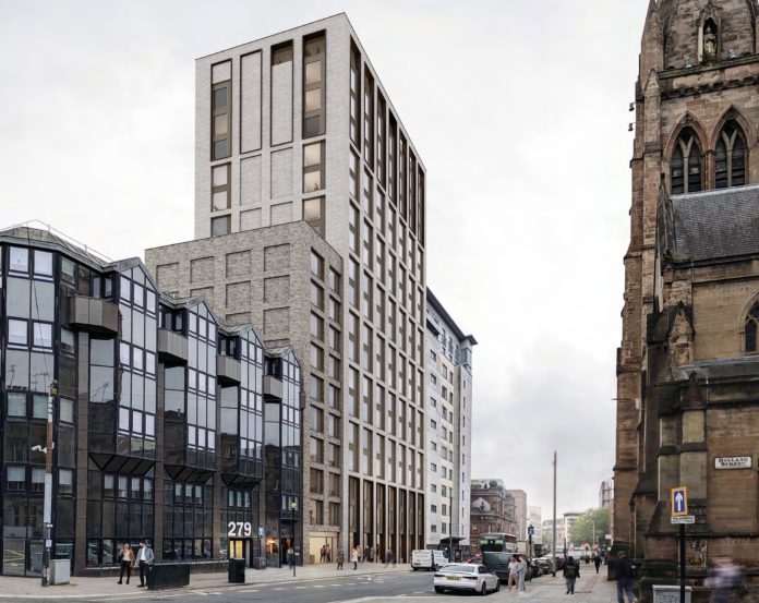 McLaren Property Glasgow PBSA | PBSA News CGI of McLaren Property's proposed Glasgow scheme | PBSA News
