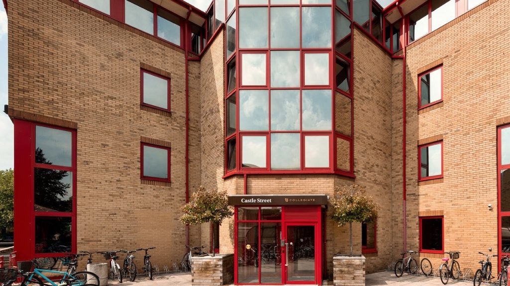Entrance to the Castle Street PBSA scheme by Collegiate | PBSA News