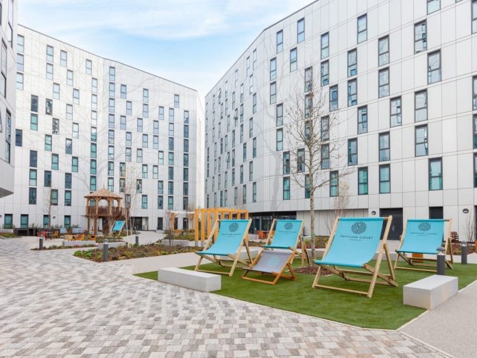 Apollo's Swift Courtyard at Pavilion Court | PBSA News Apollo's Swift Courtyard at Pavilion Court | PBSA News