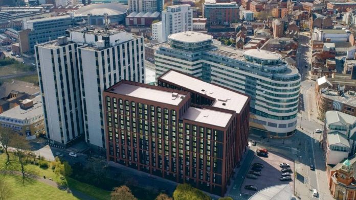 true student Nottingham | PBSA News CGI of true student's Nottingham student accommodation development | PBSA News