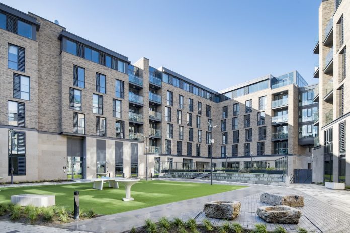 GSA's New Mill Courtyard at GSA's New Mill PBSA scheme in Ireland | PBSA News