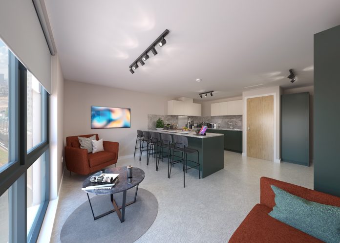 Shared kitchen at PGIM PBSA Shared kitchen at PGIM's student accommodation | PBSA News