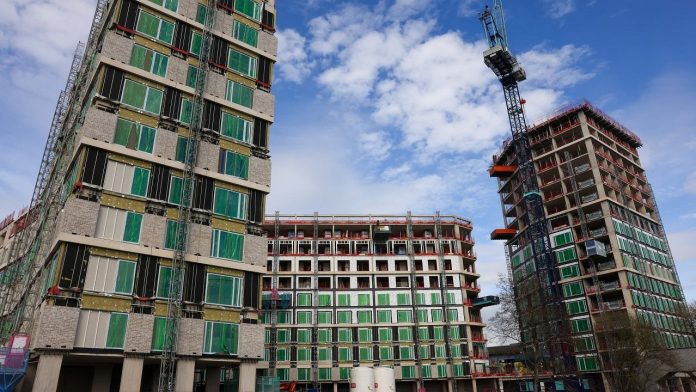 The current view of Far East Orchard's Silverthorne Lane PBSA scheme | PBSA News The current view of Far East Orchard's Silverthorne Lane PBSA scheme | PBSA News