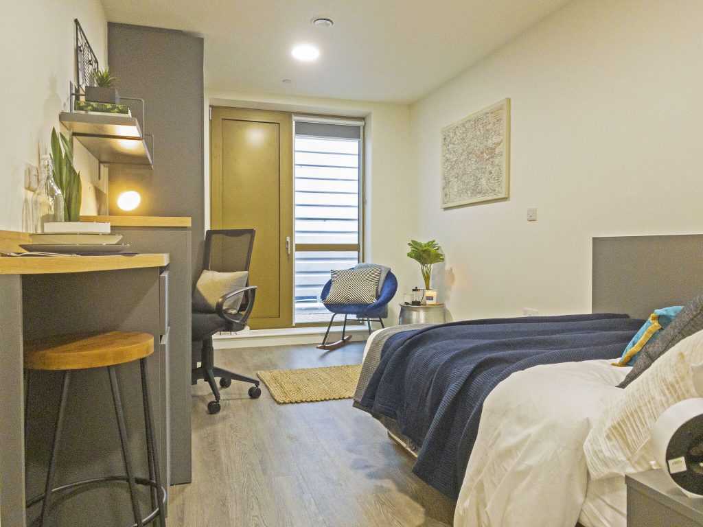 Image of bedroom in The Valentine PBSA | PBSA News