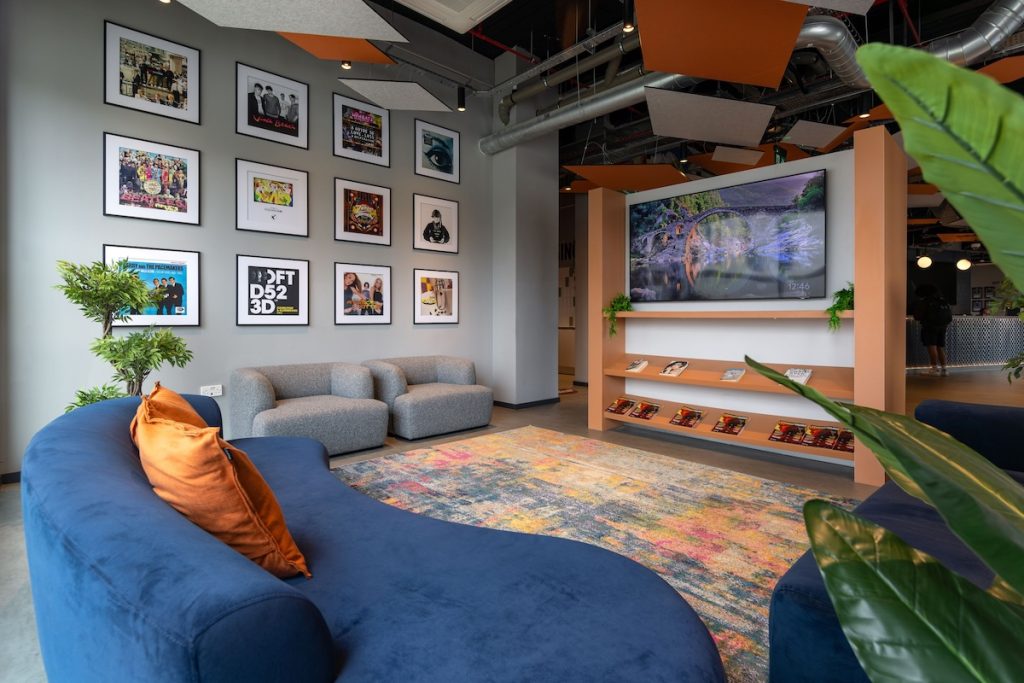 Communal area at Limelight | PBSA News
