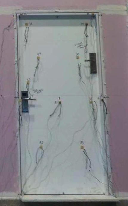 TLJ’s remediation materials (left) and old lock was re-installed (right) | PBSA News