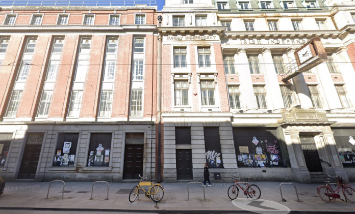 Former site of the Independent Newspaper's HQ on Middle Abbey Street in Dublin | PBSA News Former site of the Independent Newspaper's HQ on Middle Abbey Street in Dublin | PBSA News