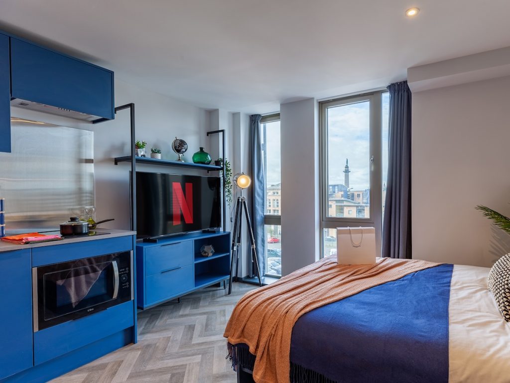 Student room at Limelight | PBSA News