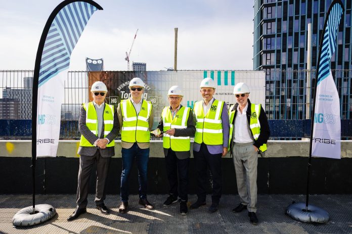 YourTribe and HG Construction celebrating topping out at the Avonmouth Street student accommodation scheme | PBSA News YourTribe and HG Construction celebrating topping out at the Avonmouth Street student accommodation scheme | PBSA News