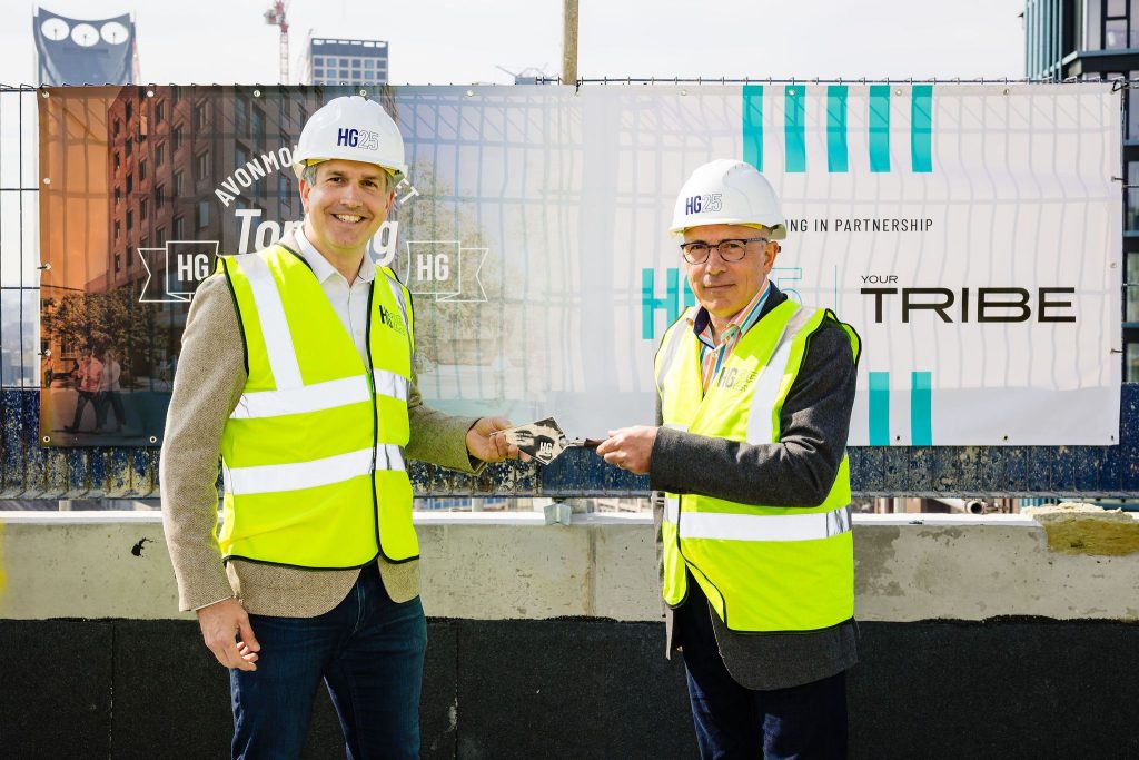 The Avonmouth Street topping out celebration | PBSA News
