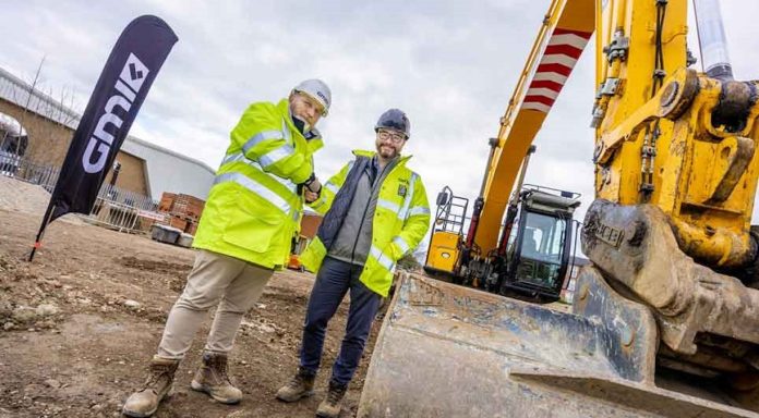 Pictured left to right: Mick Spells, Project Manager, GMI Construction and Ian McKillop, Investment Director, Urbium Capital at the Foss Islands Road site in York | PBSA News Pictured left to right: Mick Spells, Project Manager, GMI Construction and Ian McKillop, Investment Director, Urbium Capital at the Foss Islands Road site in York | PBSA News