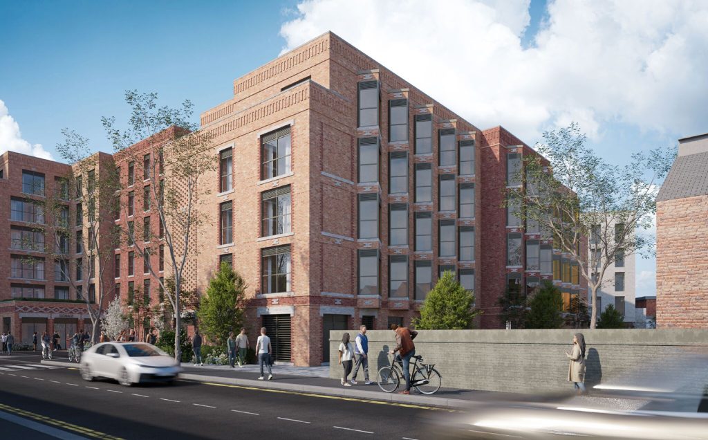 External CGI of J Group and Woolbro's Leyton PBSA scheme | PBSA News