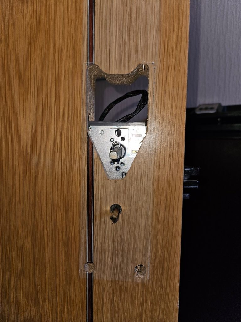 TLJ's electronic lock | PBSA News