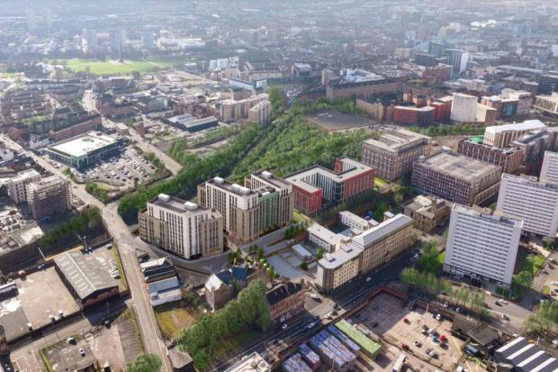 CGI of the Collegelands Park PBSA scheme | PBSA News CGI of the Collegelands Park PBSA scheme | PBSA News