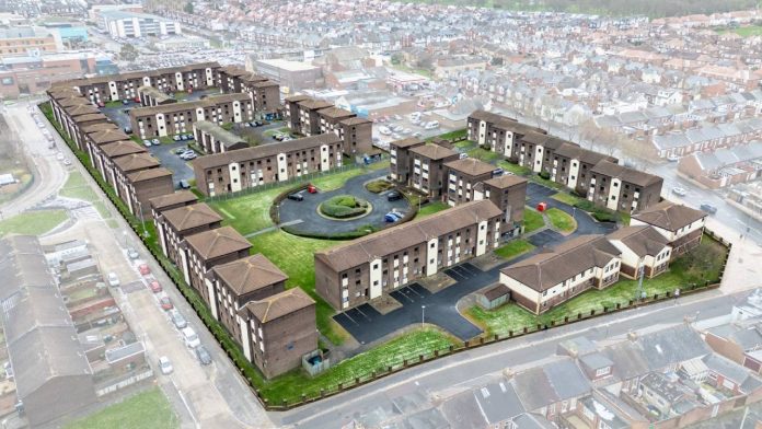 Clanny House PBSA is set within landscaped grounds | PBSA News