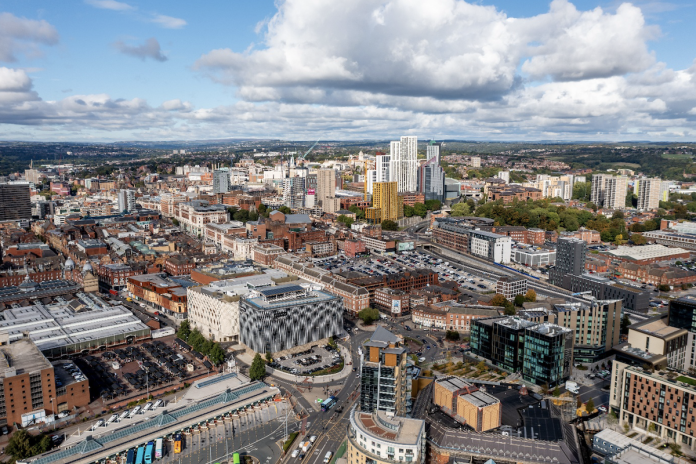 Aerial image of Eastgate Quarter, acquired by Khalbros and Torsion Group | PBSA News Aerial image of Eastgate Quarter, acquired by Khalbros and Torsion Group | PBSA News