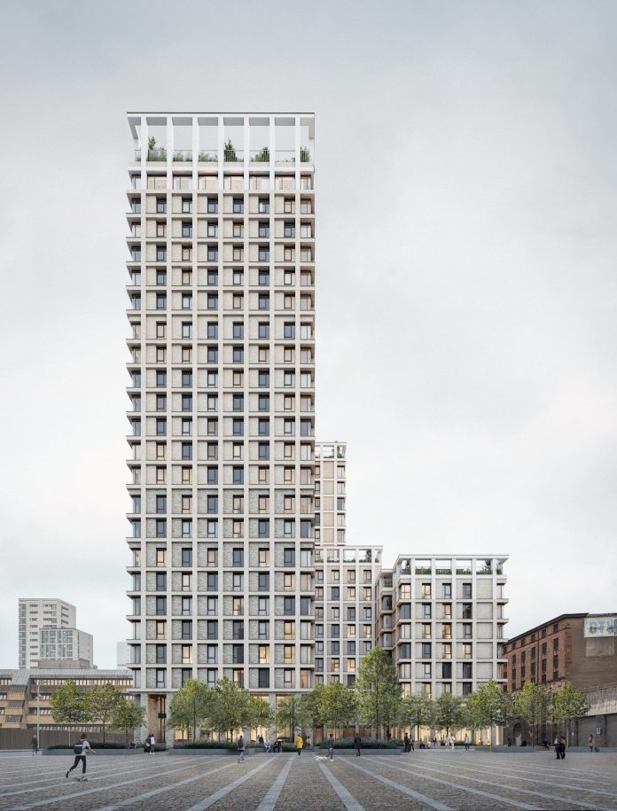 CGI of Valeo Management Europe's Carrick Street development | PBSA News