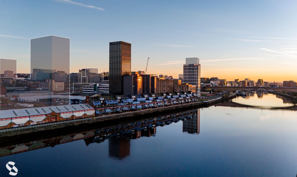 River view of GRAHAM's Hydepark Street PBSA | PBSA News