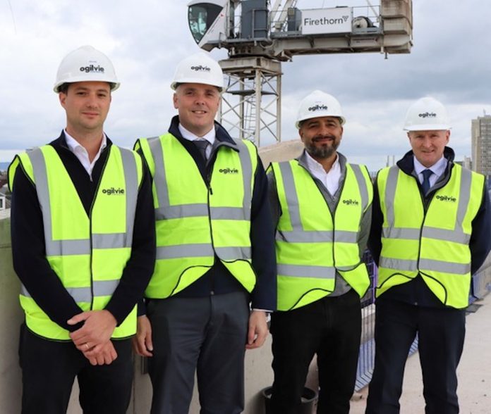 Firethorn Trust marks structural completion of its Leith Walk development at a topping out ceremony with contractors, Ogilvie Construction | PBSA News Firethorn Trust marks structural completion of its Leith Walk development at a topping out ceremony with contractors, Ogilvie Construction | PBSA News