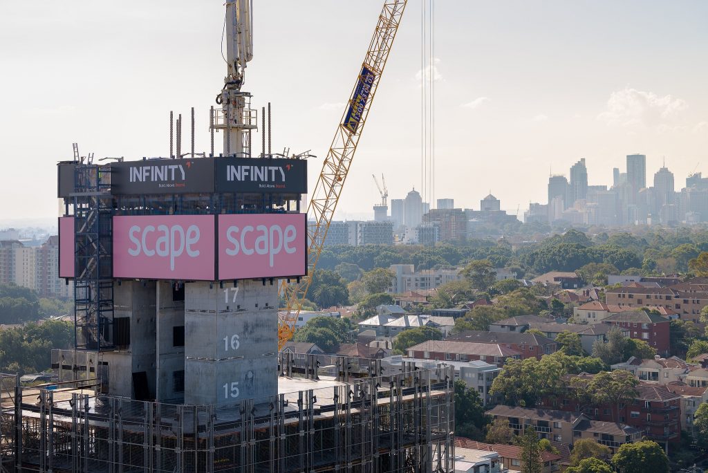 Scape Lachlan PBSA tower built by Infinity Constructions | PBSA News