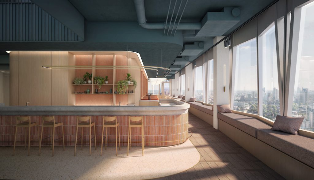 Communal area at Greystar's Chapter London Bridge PBSA | PBSA News
